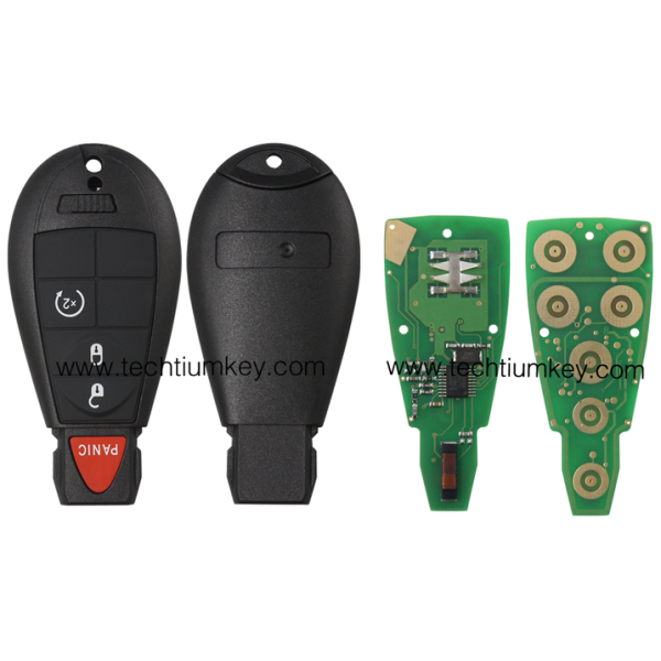 433Mhz 7941&46 Chip FCCID: M3N5WY783X IYZ-C01C 3+1  button remote key for Chrylser,Jeep,Dodge
