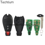 433Mhz 7941&46 Chip FCCID: M3N5WY783X IYZ-C01C 2+1  button remote key for Chrylser,Jeep,Dodge