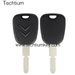 406 blade transponder key shell for Citroen