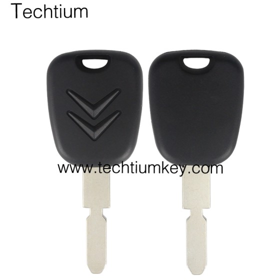 406 blade transponder key shell for Citroen