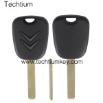 307/VA2 blade transponder key shell for Citroen