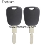 406 blade transponder key shell for Citroen