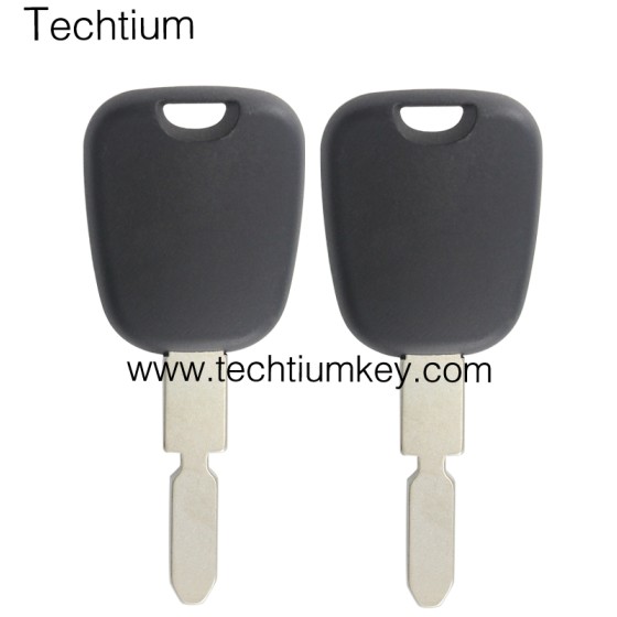406 blade transponder key shell for Citroen