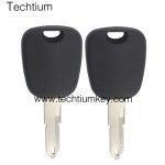 206 blade transponder key shell for Citroen