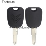 206 blade transponder key shell for Citroen