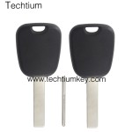 407/HU83 blade transponder key shell for Citroen