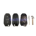 HU83/407 blade Trunk button (New style) 3 button remote key shell for Citroen,Peugeot,DS
