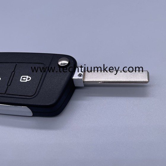 with battery place, 407/HU83 blade truck button 3 button remote key shell for Citroen