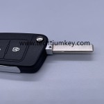 with battery place, 407/HU83 blade 2 button remote key shell for Citroen