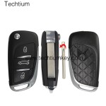 407 blade 3 button remote key shell for Citroen DS