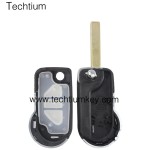 407 blade 3 button remote key shell for Citroen