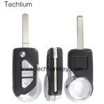 307 blade 3 button remote key shell for Citroen