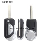 307 blade 2 button remote key shell for Citroen