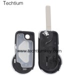 307 blade 2 button remote key shell for Citroen