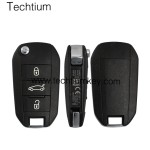 407 blade Truck button 3 button remote key shell for Citroen