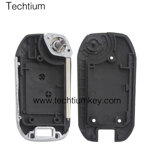 307(VA2) blade 2 button remote key shell for Citroen