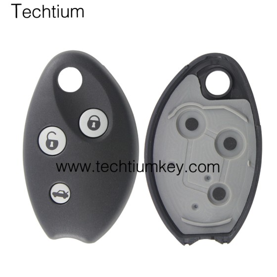 SX9(TOY43) 3 button remote key shell for Citroen C-Quatre