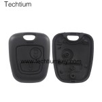 half shell 2 button remote key shell for Citroen