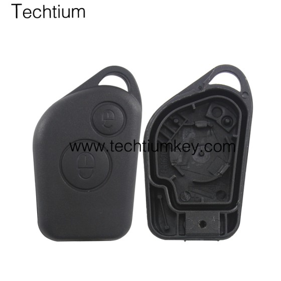 2 button remote key shell for Citroen