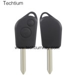 2 button remote key shell for Citroen