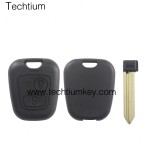 2 button remote key shell for Citroen