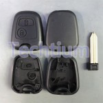2 button remote key shell for Citroen