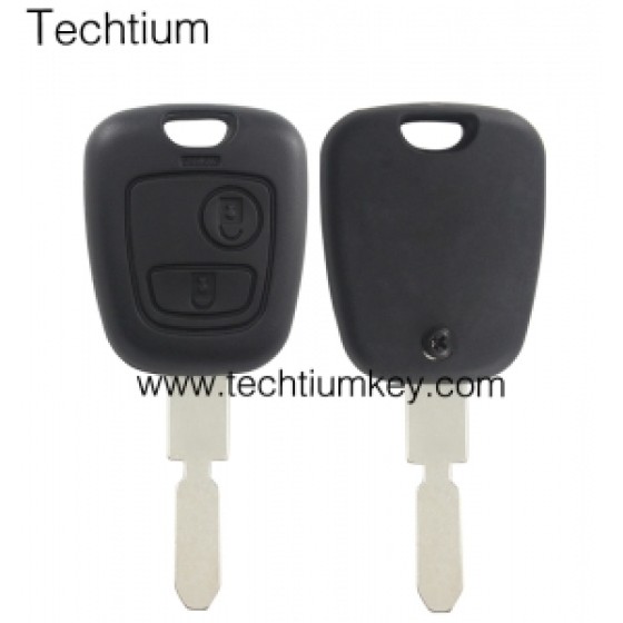 406/NE78 blade 2 button remote key shell for Citroen