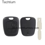 406/NE78 blade 2 button remote key shell for Citroen