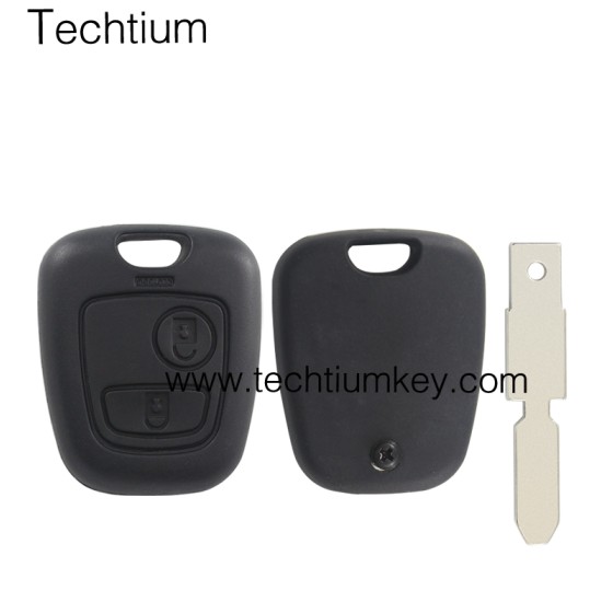 406/NE78 blade 2 button remote key shell for Citroen