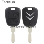 406/NE78 blade 2 button remote key shell for Citroen