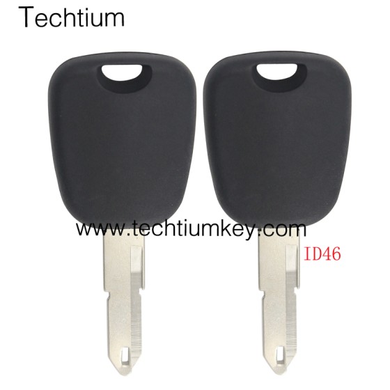 with Aftermarket ID46(PCF7936) chip transponder key shell for Citroen