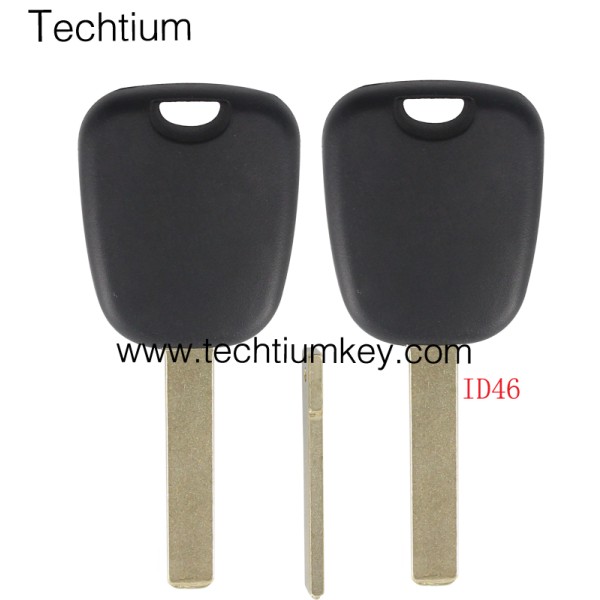 with Aftermarket ID46(PCF7936) chip transponder key shell for Citroen