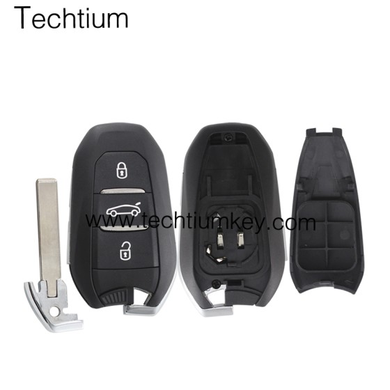 434Mhz 46 chip keyless 3 button remote key for Citroen DS