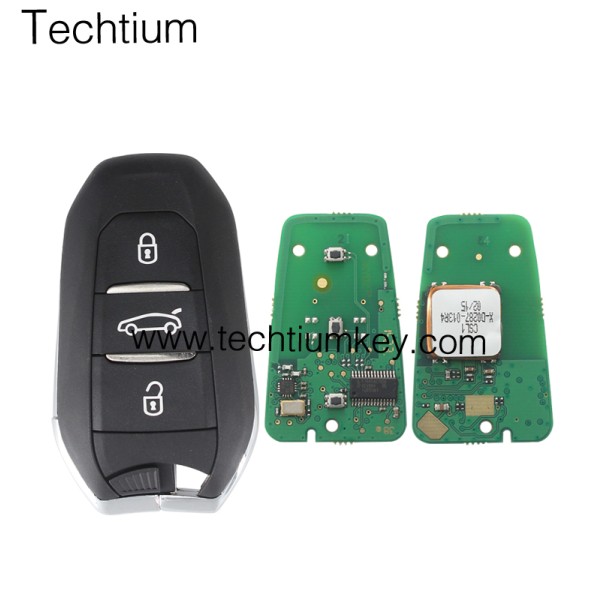 434Mhz 46 chip keyless 3 button remote key for Citroen DS