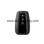 IKEYTY8A3BL Autel 3 button Universal remote key,frequency can be changed 315Mhz/433Mhz