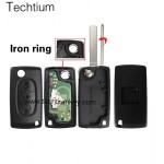 0523 FSK 433Mhz PCF7941 chip 307/VA2 blade 3 button remote key for Citroen after 2011