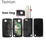 0523 FSK 433Mhz PCF7941 chip 407/HU83 blade 3 button remote key for Citroen after 2011