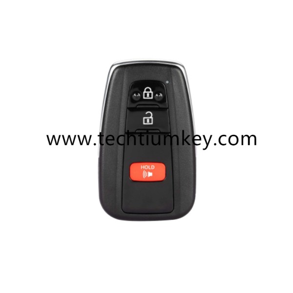 IKEYTY8A3AL Autel 3 button Universal remote key,frequency can be changed 315Mhz/433Mhz