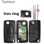 0523 ASK 433Mhz PCF7941 chip 307/VA2 blade 3 button remote key for Citroen 2006-2011