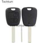433Mhz ID46 chip 307/VA2 blade 2 button remote key for Citroen