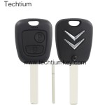 433Mhz ID46 chip 307/VA2 blade 2 button remote key for Citroen