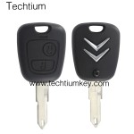 433Mhz ID46 chip 206 blade 2 button remote key for Citroen