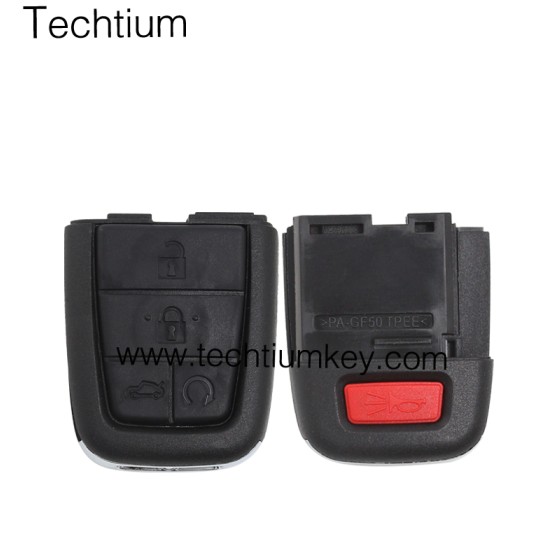 4+1 button remote key shell for GM