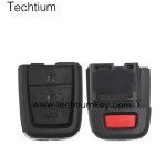 3+1 button remote key shell for GM