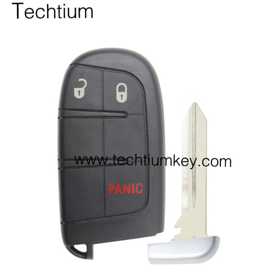 3 button remote key shell for GM