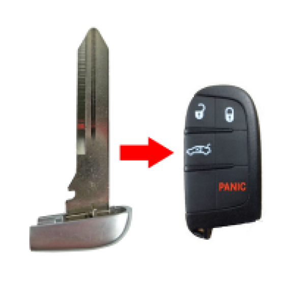 Key blade for GM