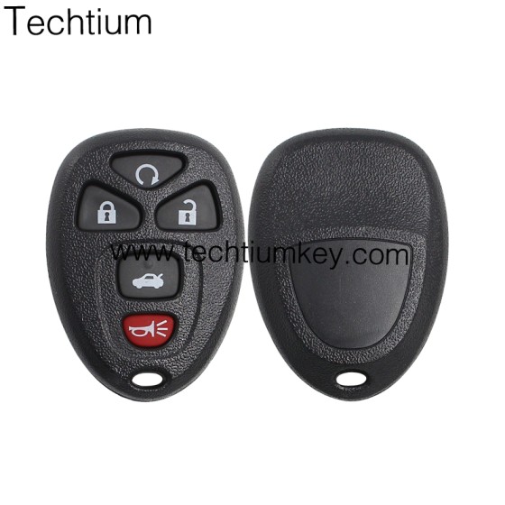 with battery place 5 button remote key shell for GM