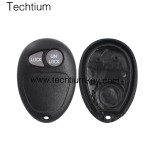 with battery place 2 button remote key shell for GM
