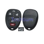 433Mhz FCC:OUC60270 5+1 boutons clé à distance pour GM,Buick