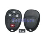 315Mhz FCC:OUC60270 4+1 button remote key for GM,Buick